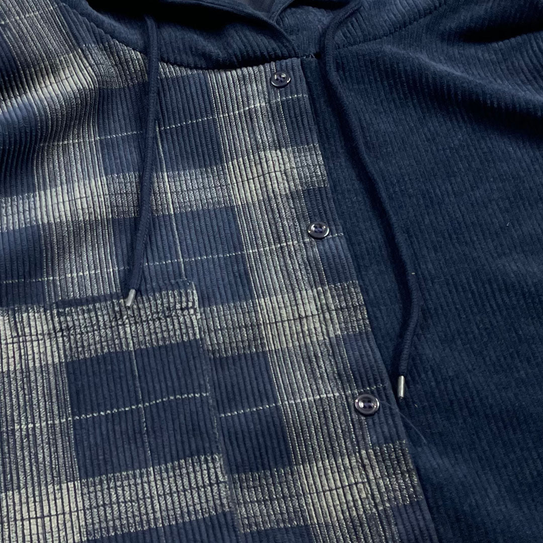 Chemise - Capuche - Bleu