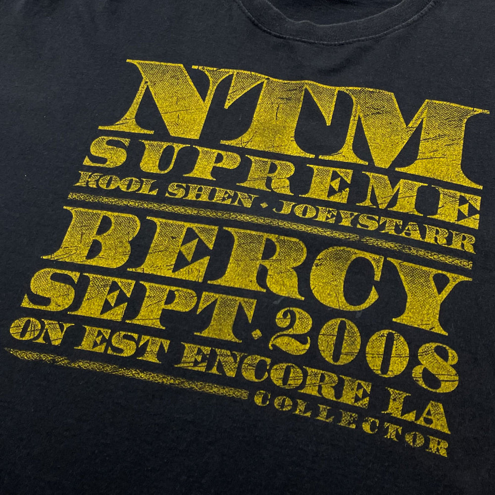 T-shirt NTM SUPREME 2008 - Noir