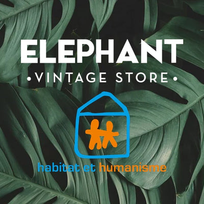 Elephant Vintage Store soutient l'association Habitat et Humanisme