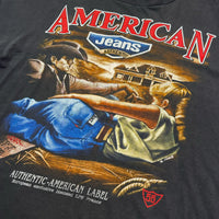 T-shirt - American Jeans - Noir