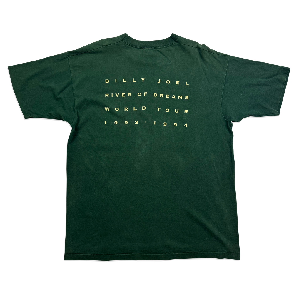 T-shirt - Billy Joel World Tour - Green