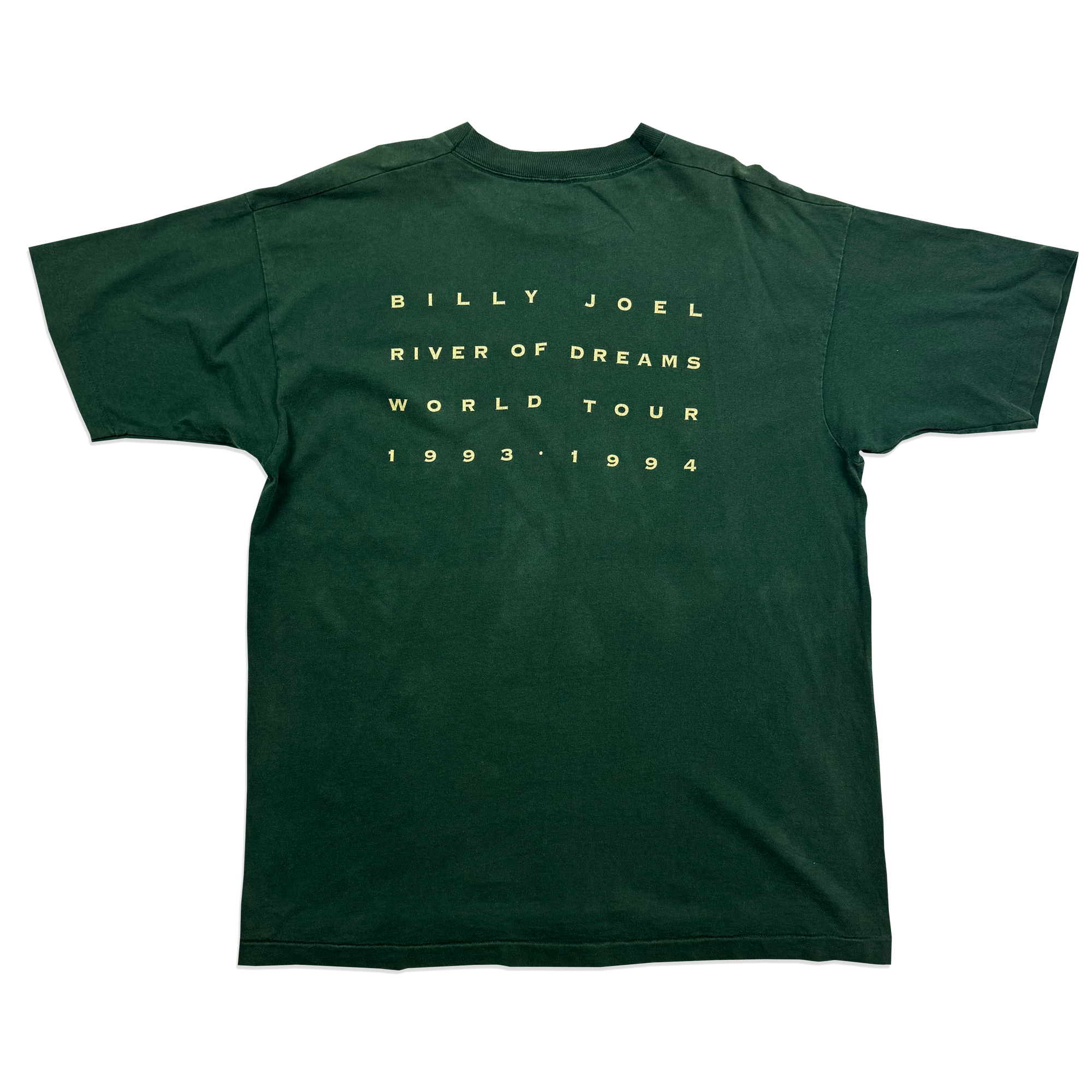 T-shirt - Billy Joel World Tour - Green