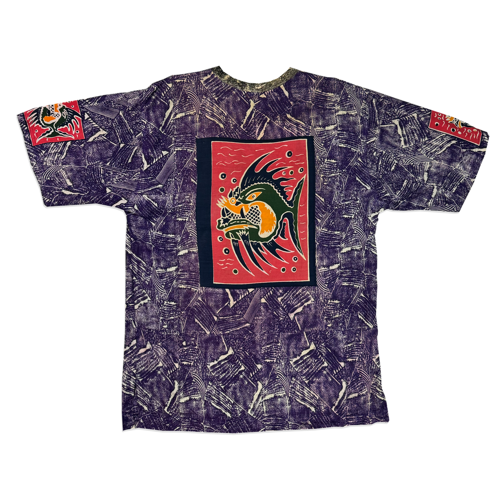 T-shirt - Fish - Purple