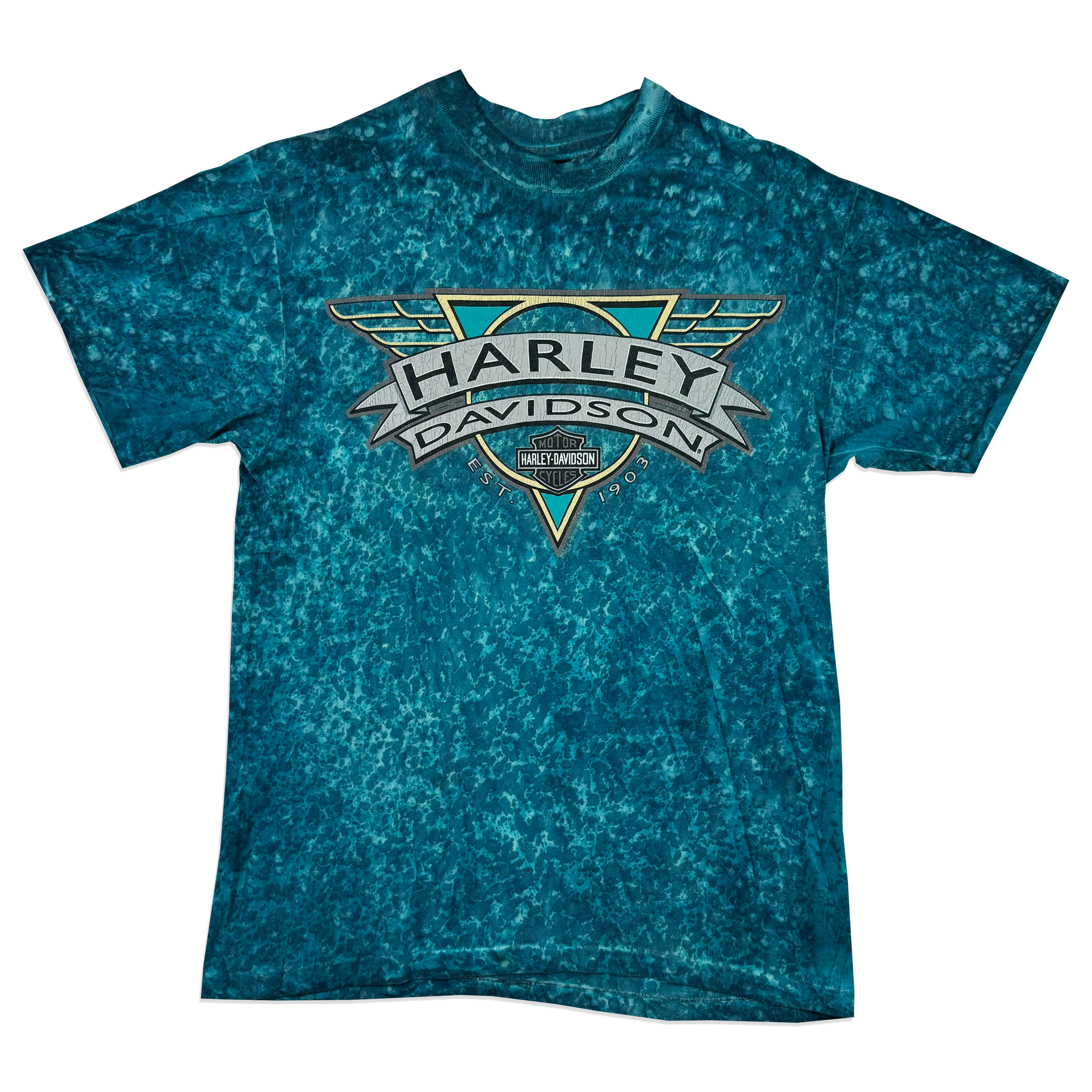 T-shirt - Harley Davidson - Blue