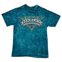 T-shirt - Harley Davidson - Blue