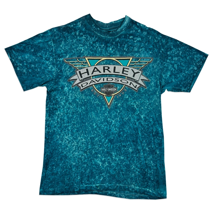 T-shirt - Harley Davidson - Blue