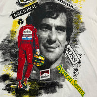 T-shirt - Ayrton Senna F1 - Blanc