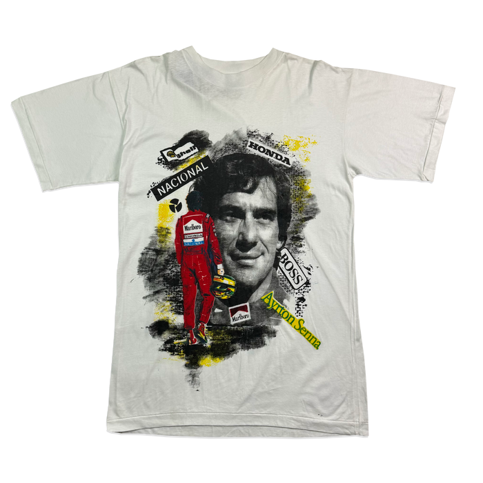 T-shirt - Ayrton Senna F1 - Blanc