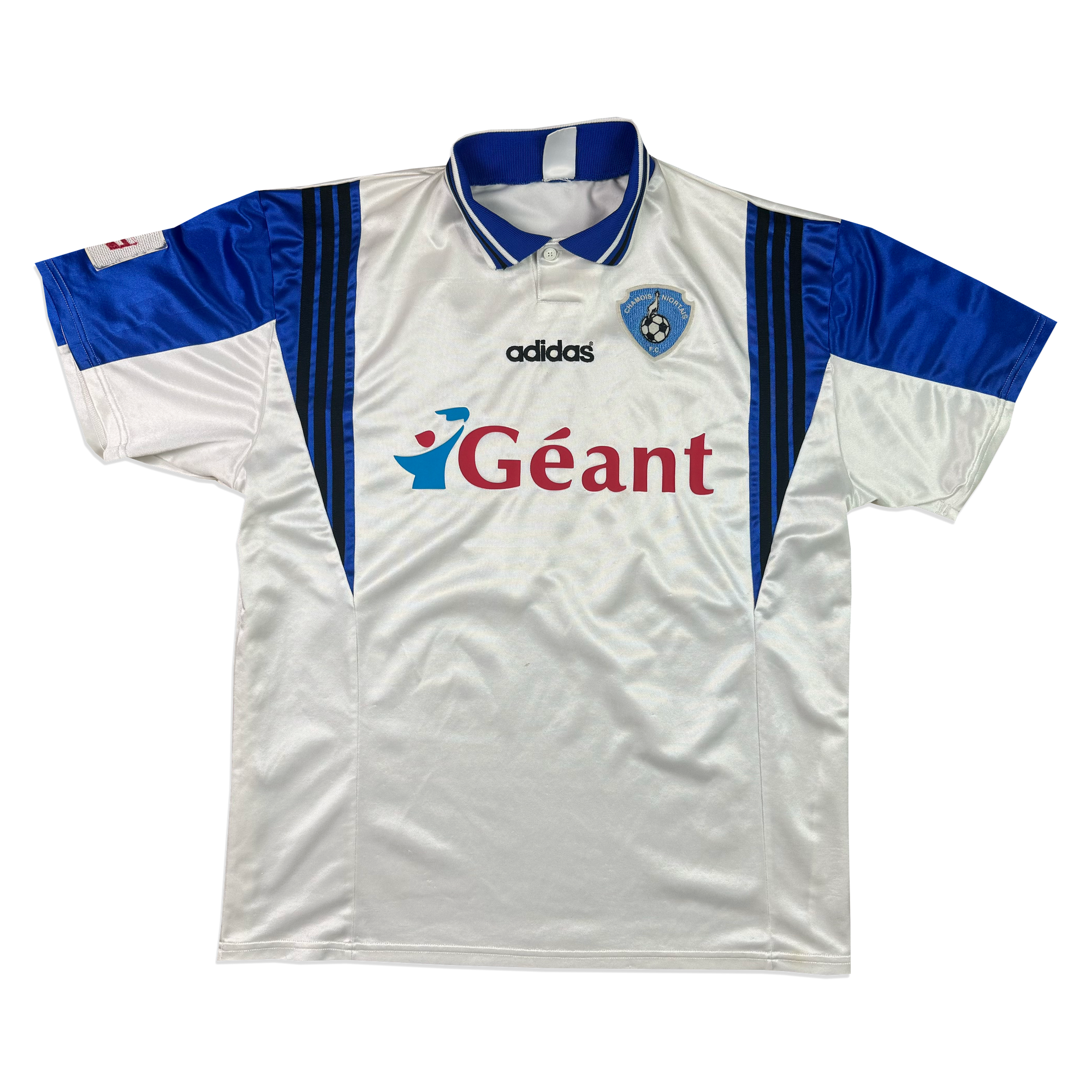 Maillot de Foot - Chamois Niortais - Blanc