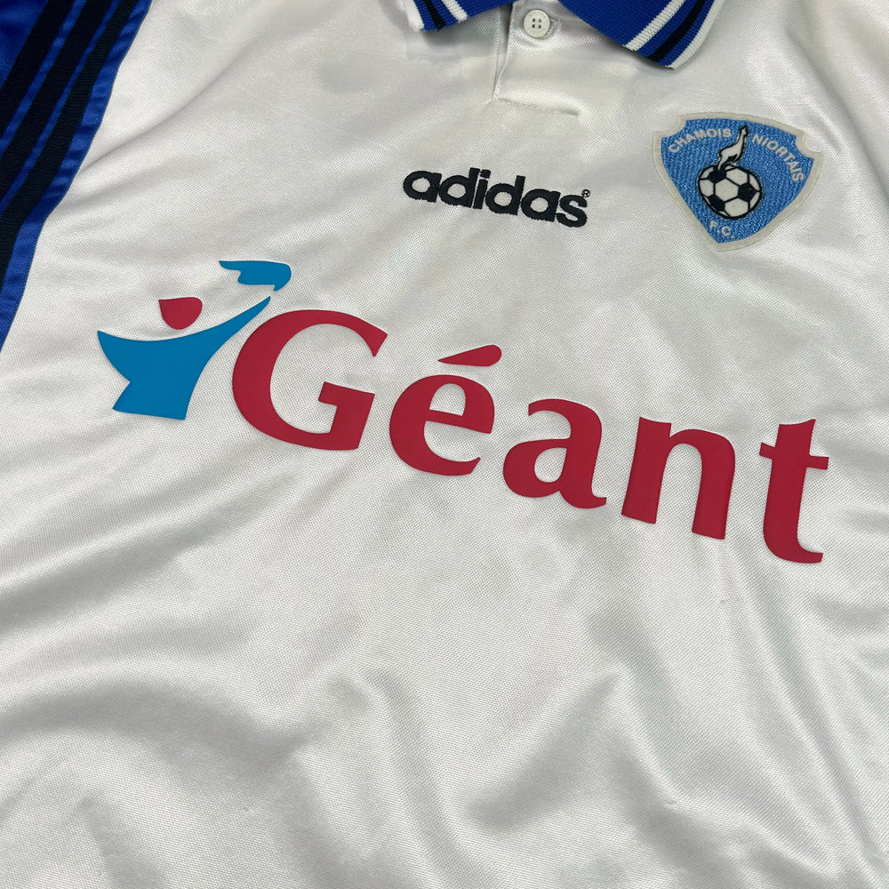 Maillot de Foot - Chamois Niortais - Blanc