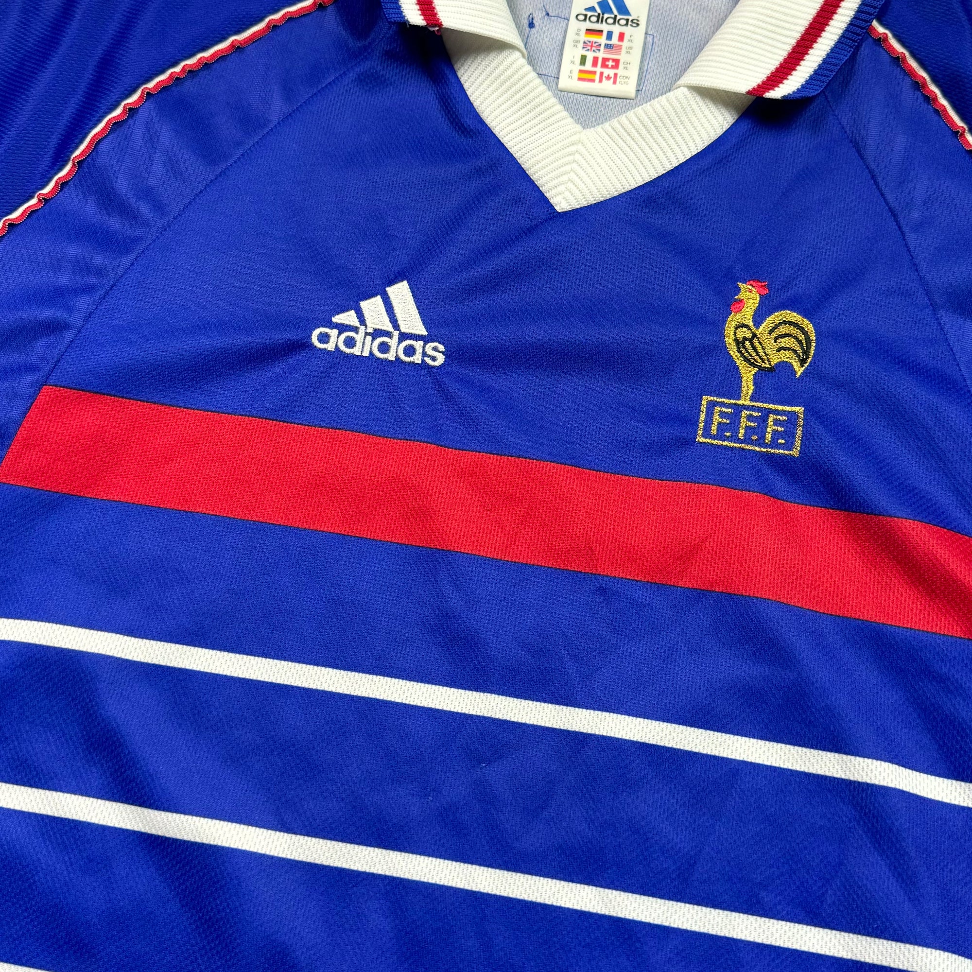 Maillot de Foot France - Adidas - Bleu