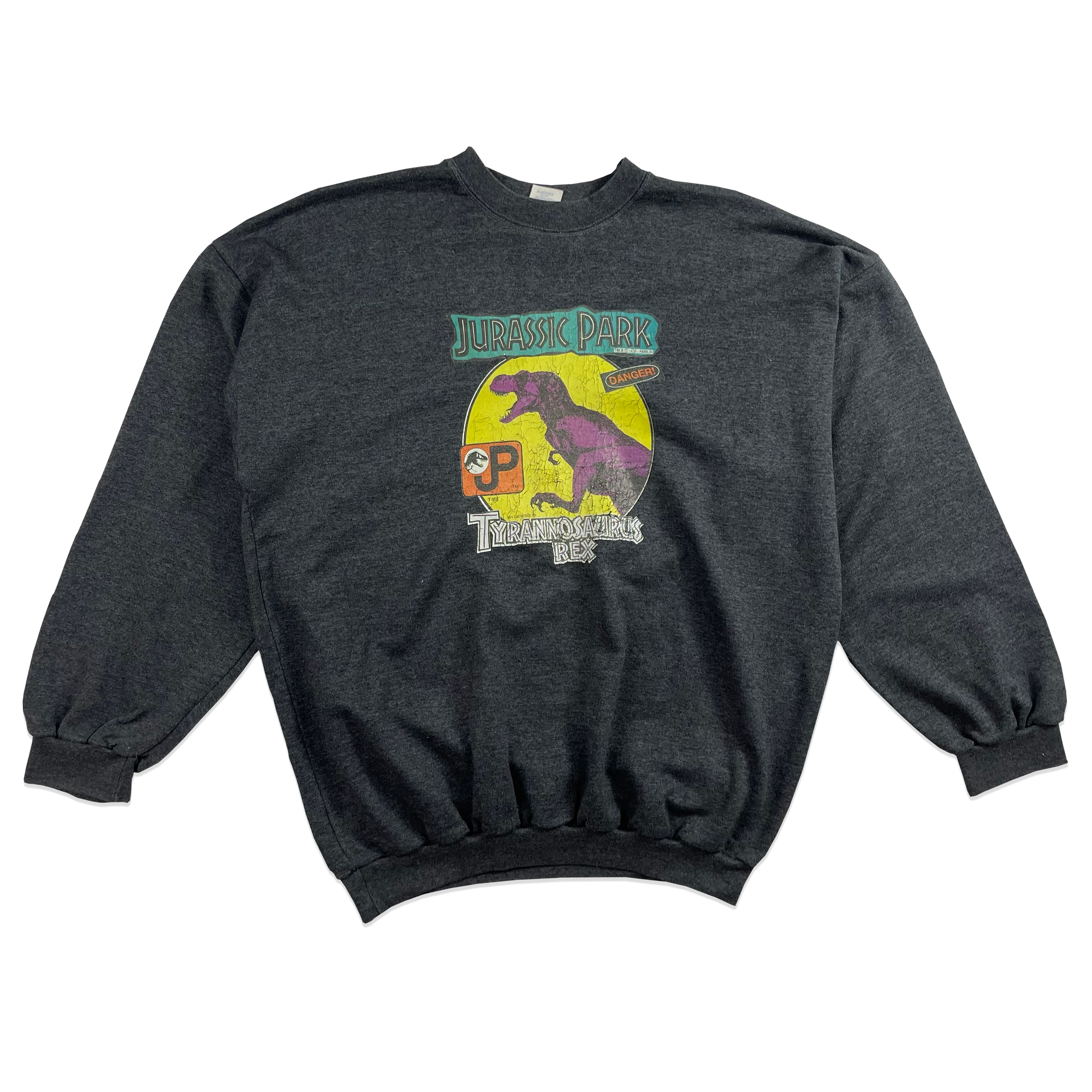 Sweatshirt - Jurassic Park - Gris