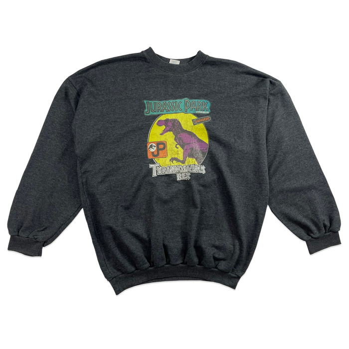 Sweatshirt - Jurassic Park - Gris