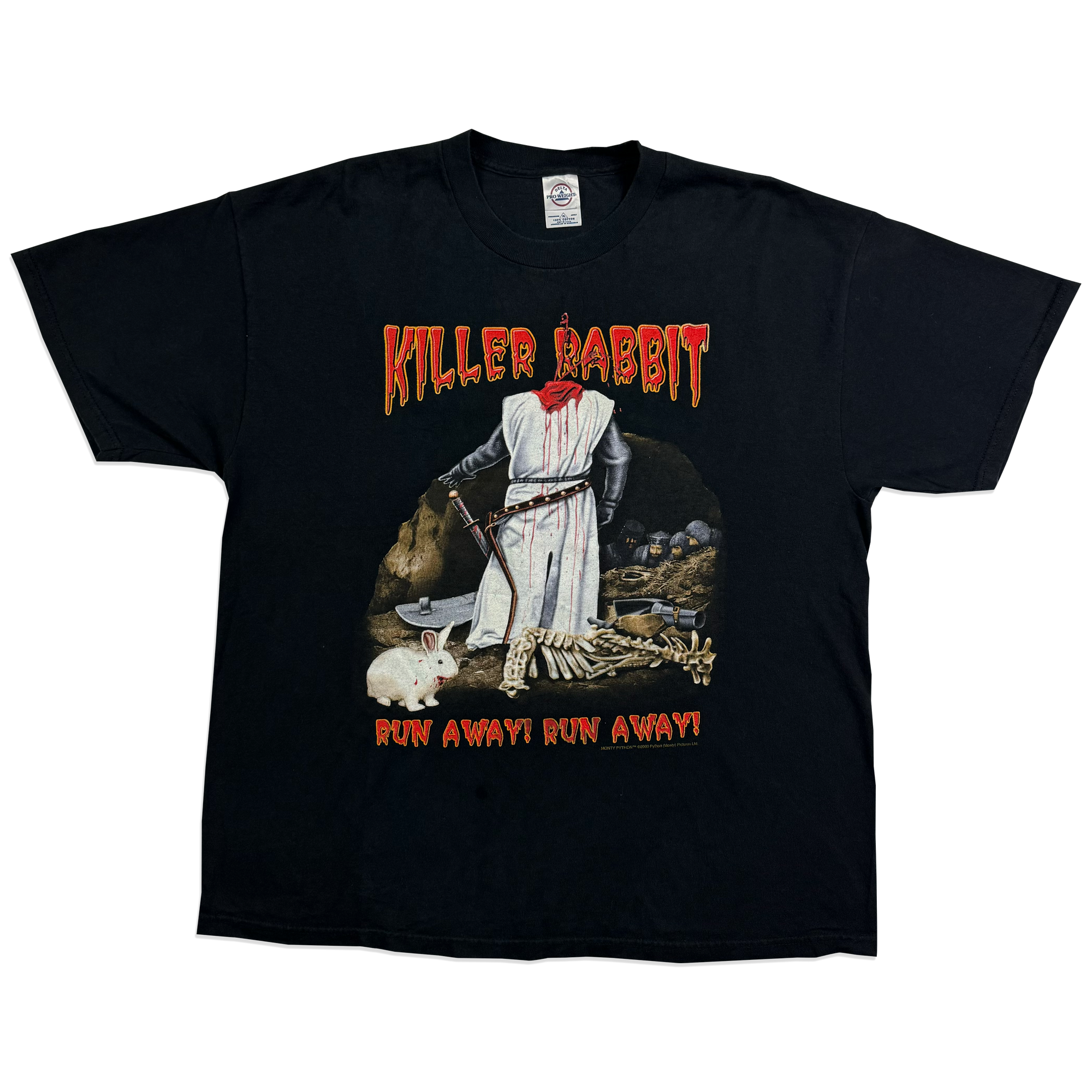 T-shirt - Monty Python Killer Rabbit - Black T-shirt - Monty Python Killer Rabbit - Black