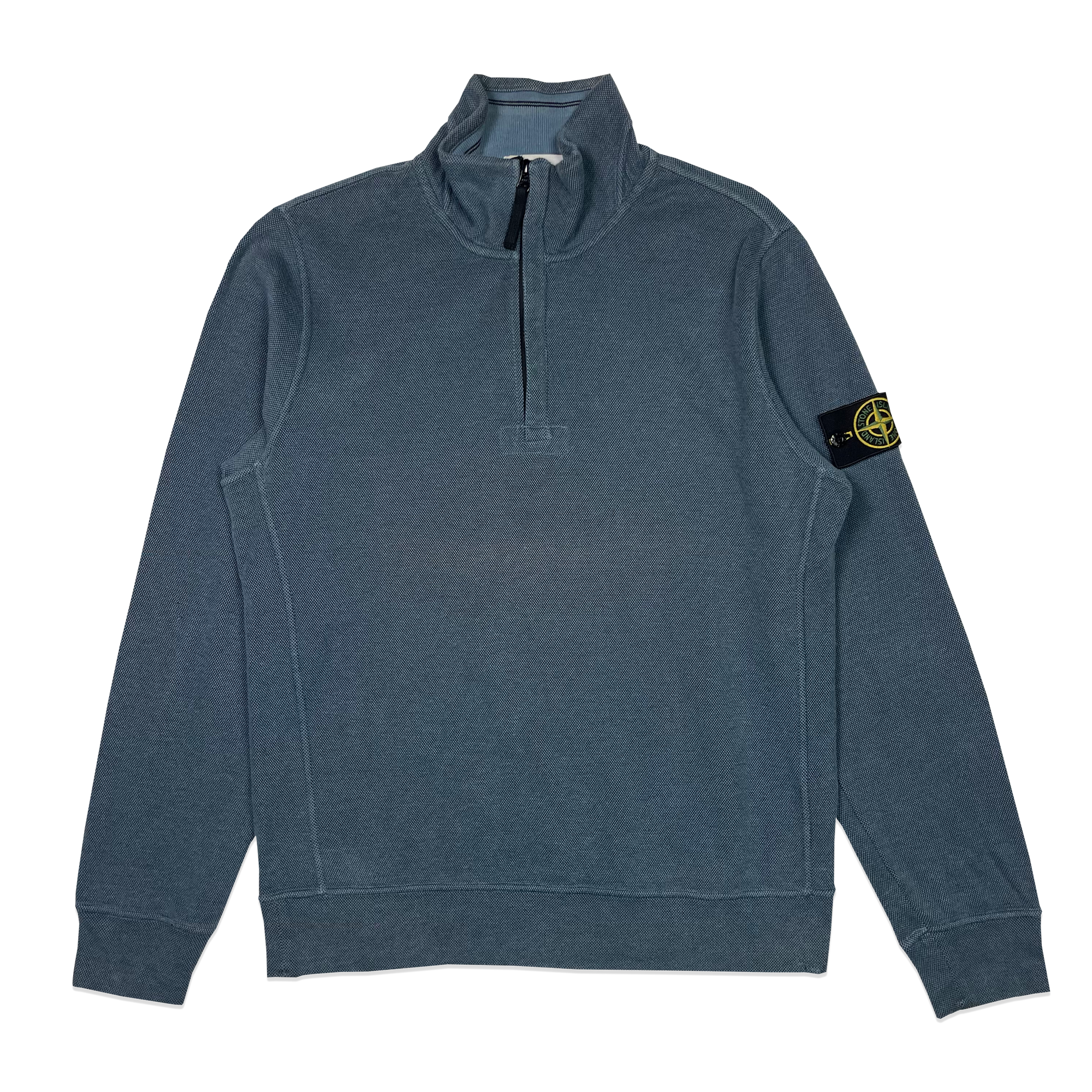 Sweatshirt Half-Zip 2018 - Stone Island - Bleu