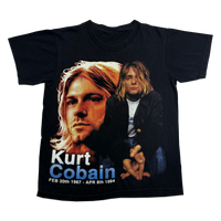 T-shirt - Kurt Cobain - Black