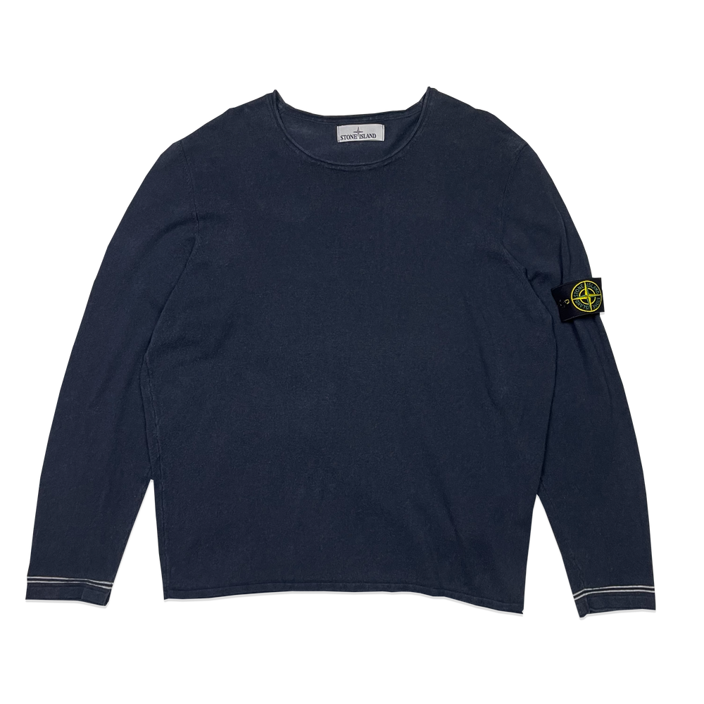 Pull Lightweat Knit Sweater 2018 - Stone Island - Bleu