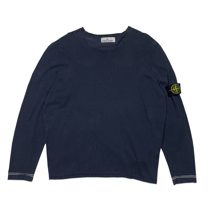 Pull Lightweat Knit Sweater 2018 - Stone Island - Bleu