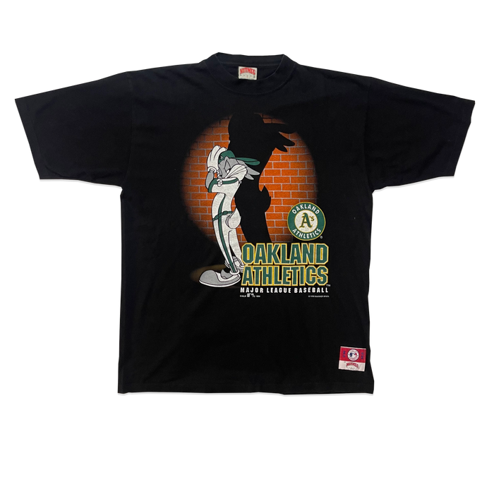 T-shirt - Looney Tunes Oakland Athletics - Noir