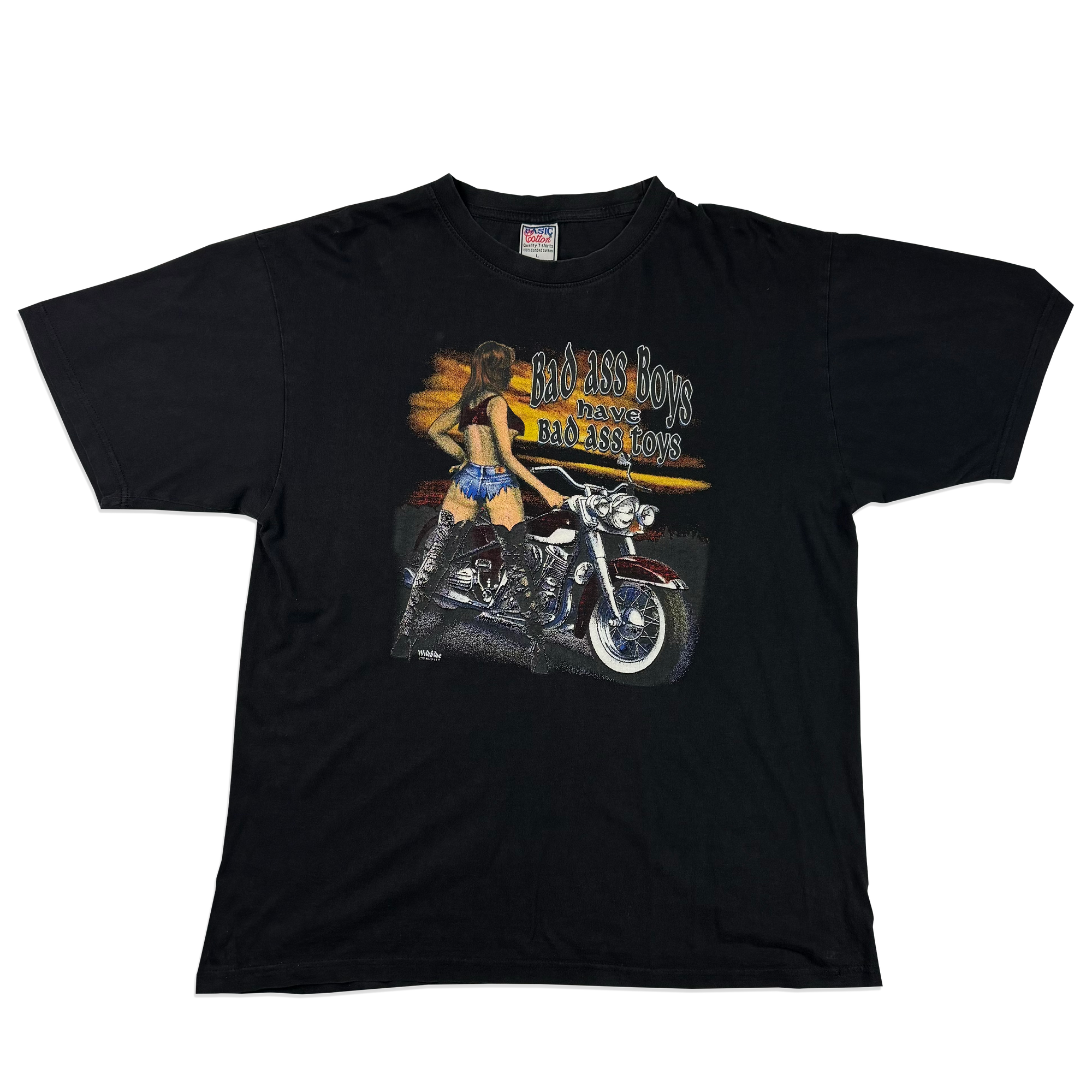 T-shirt - US MOTO - Black