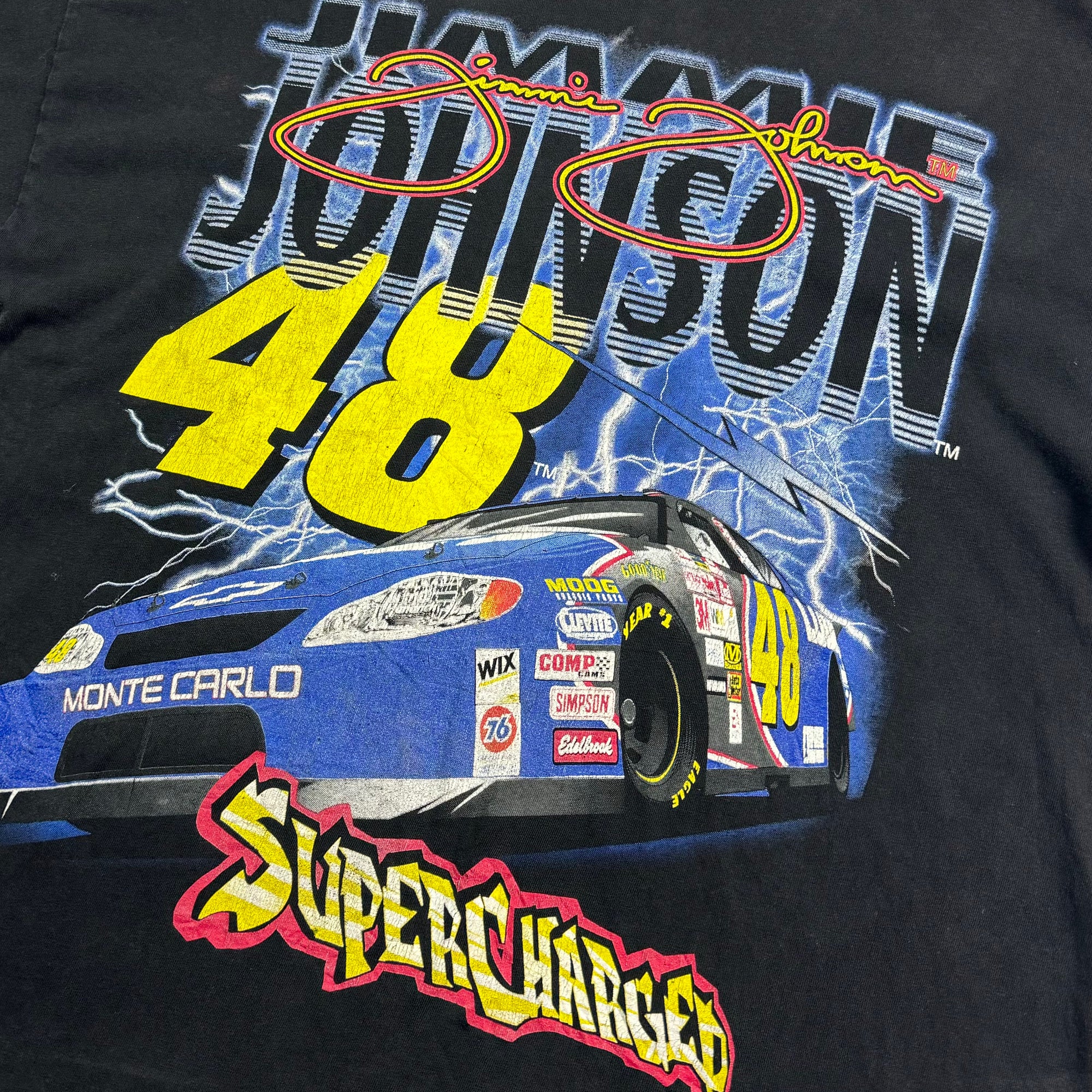 T-shirt - Jimmie Johnson Nascar - Black