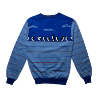 Sweatshirt - Pinguin - Bleu