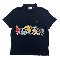 Polo Shirt - Lacoste Keith Haring - Navy
