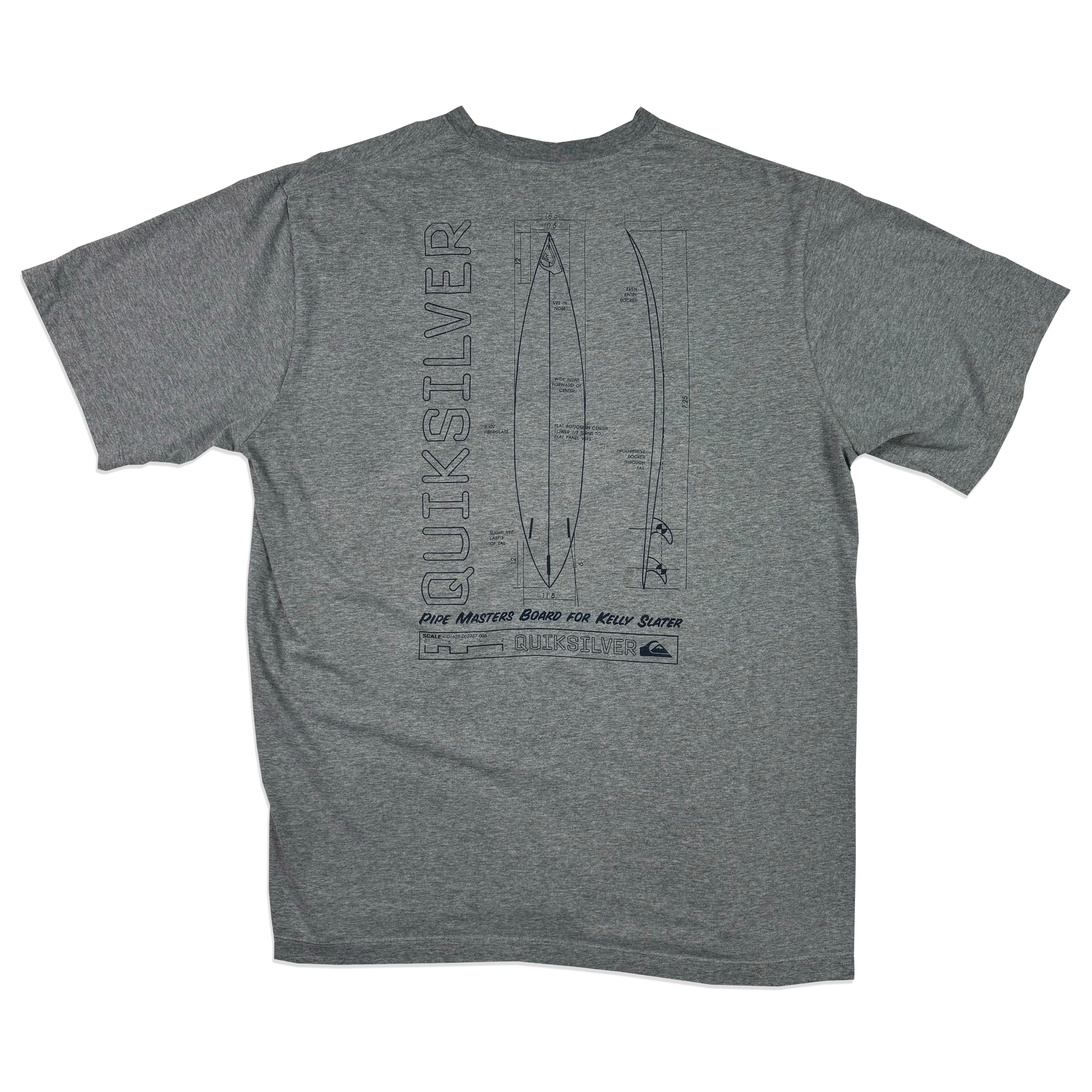 T-shirt - Quicksilver - Grey