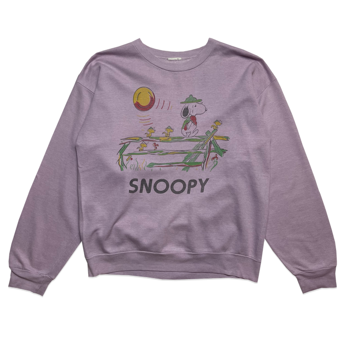 Sweatshirt - Snoopy - Violet