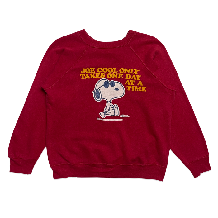 Sweatshirt - Snoopy - Rouge
