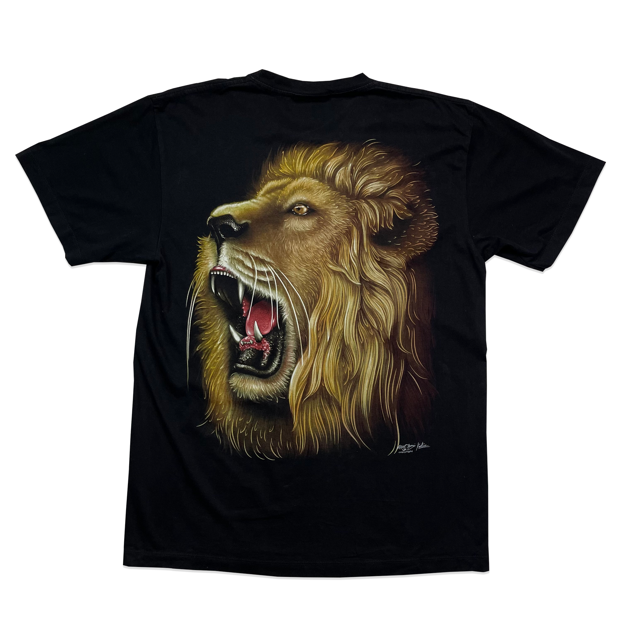 T-shirt - Lion - Noir