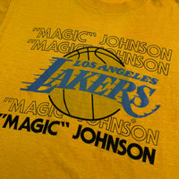 T-shirt - Lakers Magic Johnson - Yellow