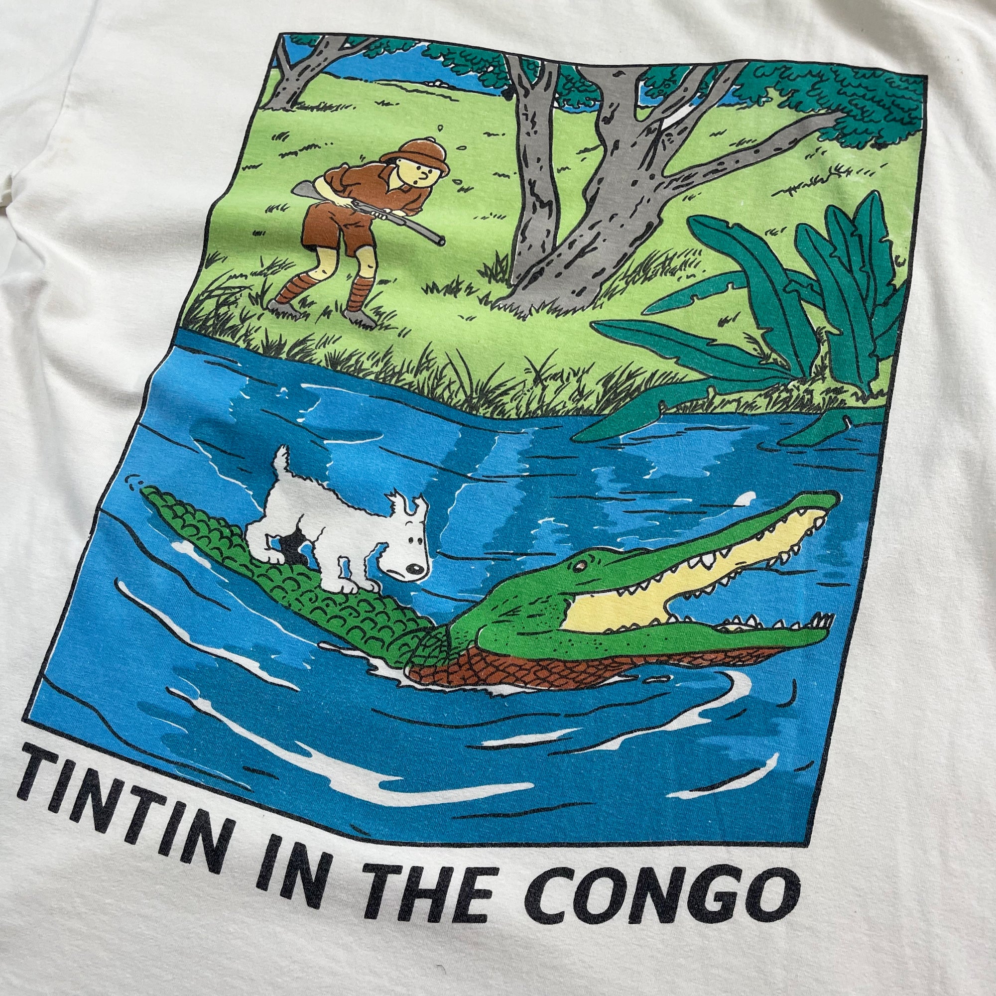 T-shirt - Tintin - Blanc