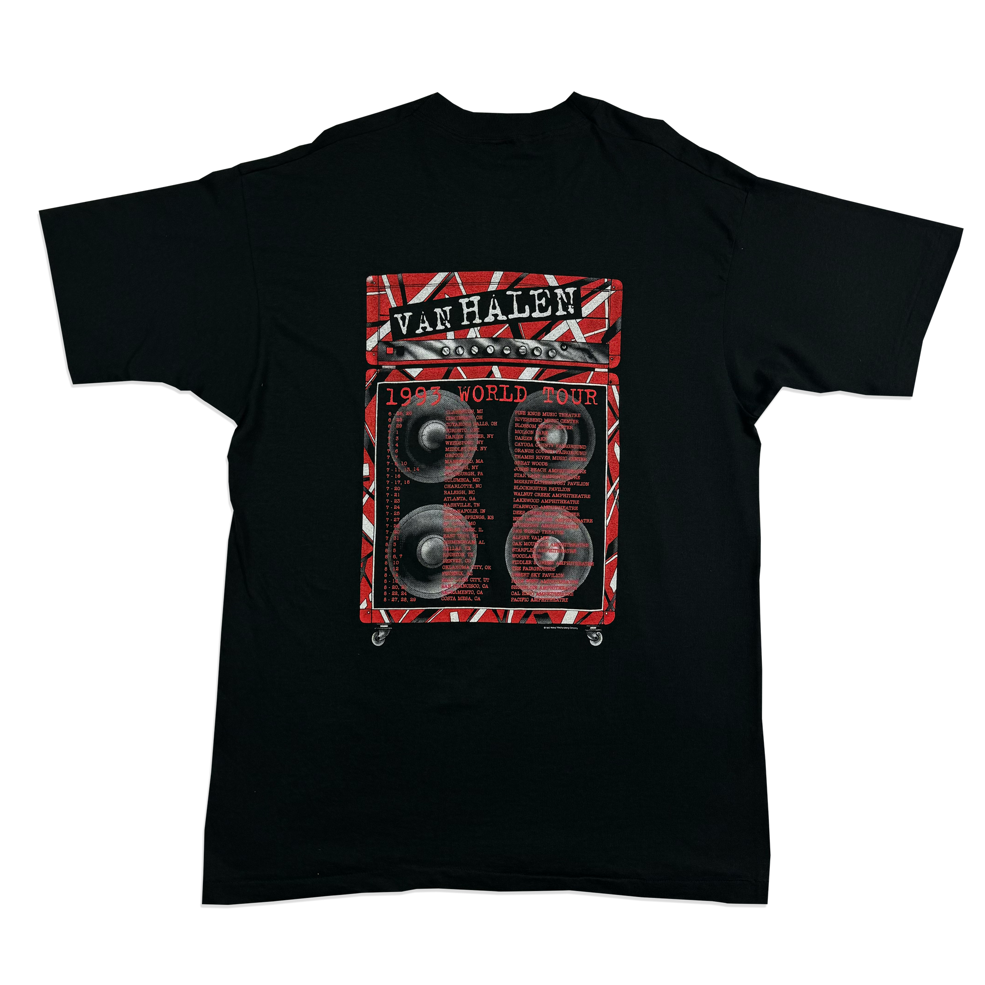 T-shirt - Van Halen Live 1993 - Black