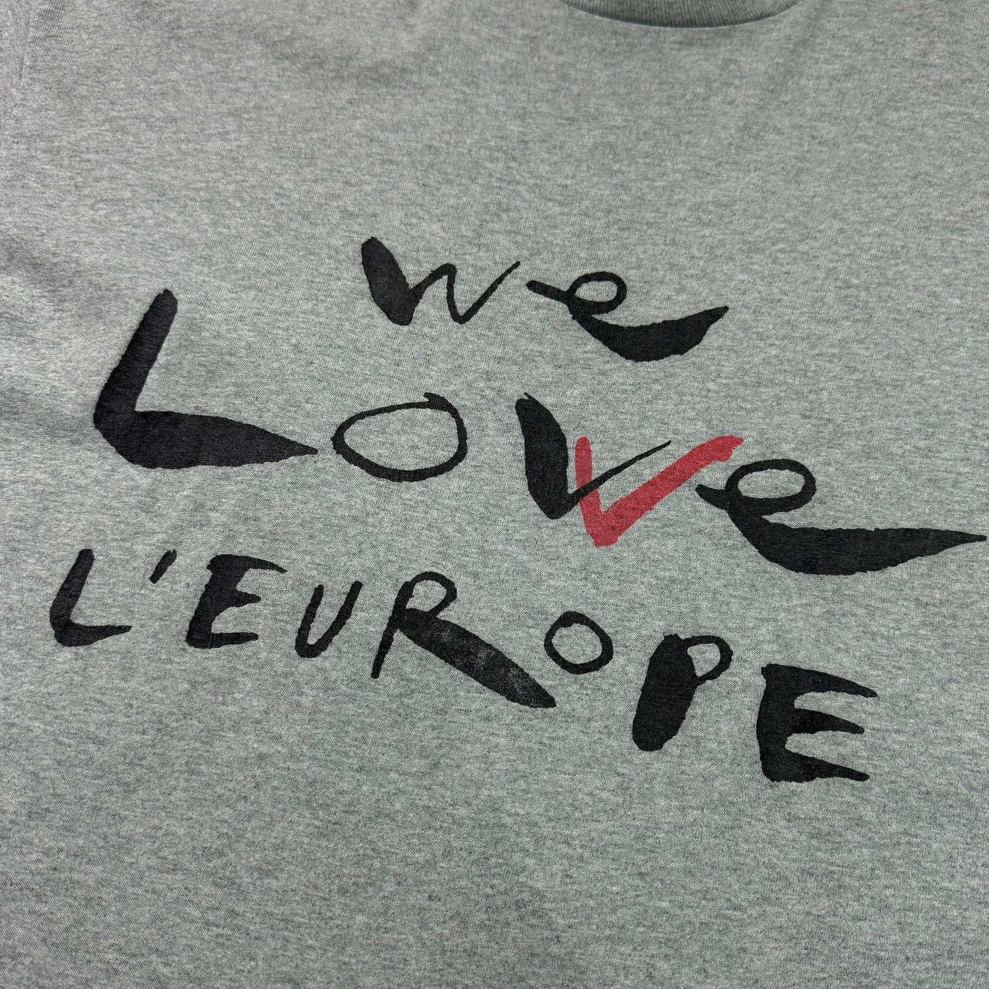 T-shirt - We Love Europe - Grey