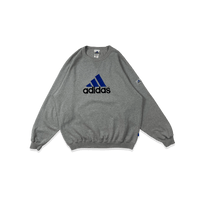 Sweatshirt Logo - Adidas - Gris