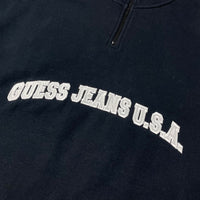 Sweatshirt Logo - Guess - Bleu