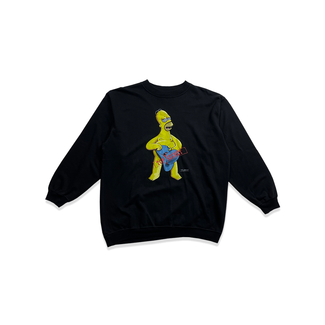 Sweatshirt - Homer - Noir