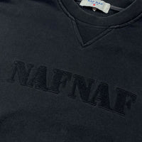 Sweatshirt Logo - Naf Naf - Noir