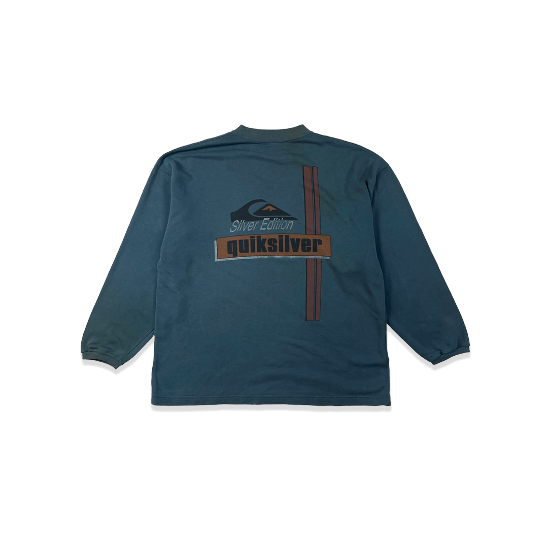 Sweatshirt - Quiksilver - Bleu