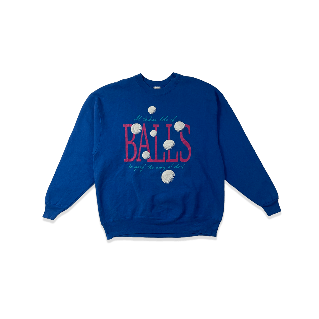 Sweatshirt - Fruit Of The Loom - Bleu